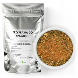 Przyprawa Do Spaghetti 200G Mieszanka Przypraw Do Makaronu Aromatyczna - Przyprawy i zioła sypkie - miniaturka - grafika 1