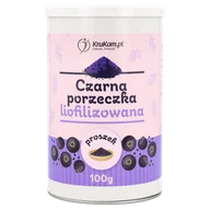 Owoce świeże i suszone - Czarna porzeczka liofilizowana proszek 100g - miniaturka - grafika 1