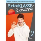 Książki do nauki języka niemieckiego - ExtraKLASSE Deutsch 2. Materiały ćwiczeniowe do języka niemieckiego dla klasy 8 - miniaturka - grafika 1