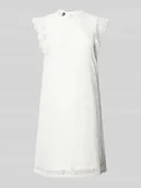 Sukienki - Sukienka z koronki o kroju regular fit z falistym brzegiem model ‘OLLINE’ - miniaturka - grafika 1