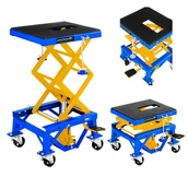 Podnośniki - MSW Podnośnik motocyklowy - 135 kg - 35-87 cm - kółka MSW-MHB-135-PRO MSW-MHB-135-PRO - miniaturka - grafika 1