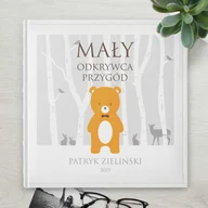 Albumy fotograficzne - Duży album na zdjęcia z nadrukiem dla chłopca na urodziny imieniny - miniaturka - grafika 1