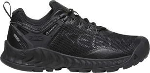 Buty trekkingowe damskie Keen Nxis Evo Wp niskie wodoodporne czarne 35 - Buty trekkingowe damskie - miniaturka - grafika 1