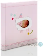 Albumy fotograficzne - Gedeon Album Baby''s Heaven różowy (200 zdjeć 13x18+opis) - miniaturka - grafika 1