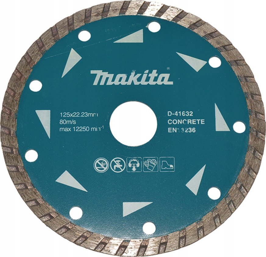 Makita TARCZA DIAMENTOWA 125x22,23mm TURBO NA SUCHO BETON