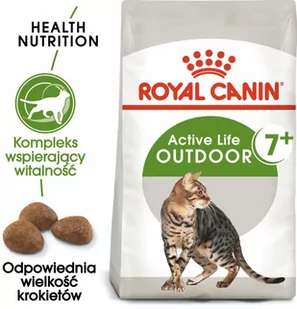 Royal Canin Outdoor 7+ 4 kg - Sucha karma dla kotów - miniaturka - grafika 1