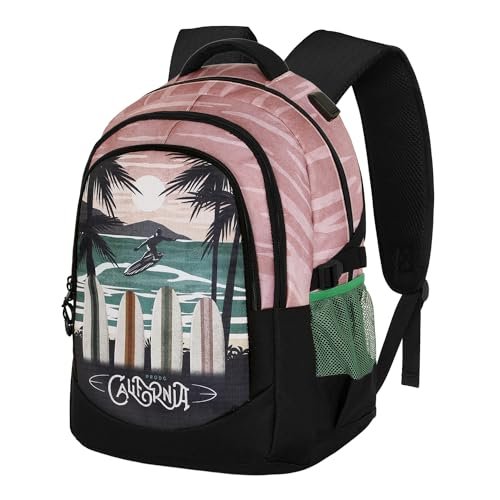 PRODG California -Plecak Running PLUS, Wielokolorowy, 34 x 46 cm, Pojemność 32 L