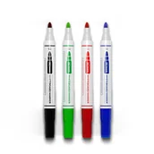 Akcesoria do tablic - Zestaw markerów suchościeralnych ALLboards: czarny, zielony, niebieski, czerwony - miniaturka - grafika 1