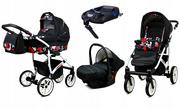 Wózki dziecięce - BabyLux Largo 4w1 + baza ISOFIX 5904905107527 - miniaturka - grafika 1