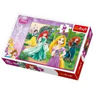 Puzzle - Trefl Roszpunka, Merida, Arielka, 18172 - miniaturka - grafika 1