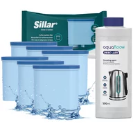 Akcesoria i części do ekspresów do kawy - 500 ml Odkamieniacz Expres Philips Saeco 6x Filtr zamiennik - miniaturka - grafika 1