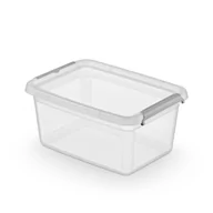Pudła i pojemniki do przechowywania - Pojemnik plastikowy pudło organizer pokrywa 2l - miniaturka - grafika 1