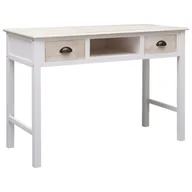 Konsole i sekretarzyki - vidaXL Stolik konsola 110 x 45 x 76 cm drewniany 284160 - miniaturka - grafika 1