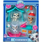 Figurki dla dzieci - Zestaw figurek LITTLEST PET SHOP Śnieżny dzień LPS00534 - miniaturka - grafika 1