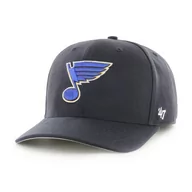 Czapki męskie - Męska czapka z daszkiem 47 Brand  NHL St Louis Blues Cold Zone ‘47 MVP DP - miniaturka - grafika 1