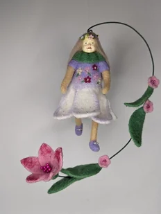 Kwiatowa wróżka - Karuzele dla niemowląt - miniaturka - grafika 1