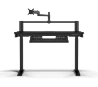 Biurka gamingowe - Corsair Platform:4 Elevate 120cm Regulacja wysokości Czarny - miniaturka - grafika 1