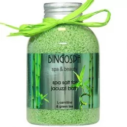 BingoSpa Sól do kąpieli jacuzzi Zielona herbata - BingoSpa Salt Bath Jacuzzi Green Tea Sól do kąpieli jacuzzi Zielona herbata - BingoSpa Salt Bath Jacuzzi Green Tea - Kosmetyki do kąpieli - miniaturka - grafika 1