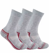 Skarpetki męskie - Skarpety Carhartt Force Midweight Crew 3x Grey - miniaturka - grafika 1