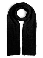 Apaszki i szaliki damskie - Pieces Szal w kolorze czarnym - miniaturka - grafika 1