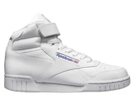 Moda i Uroda OUTLET - Buty męskie Reebok 100000108 EX-O-FIT HI Białe - miniaturka - grafika 1