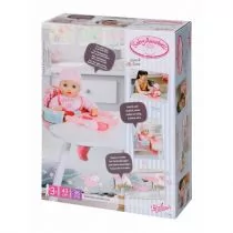 Zapf Creation Lunch Time Feeding Chair, Doll furniture 4001167703168 - Akcesoria dla lalek - miniaturka - grafika 1