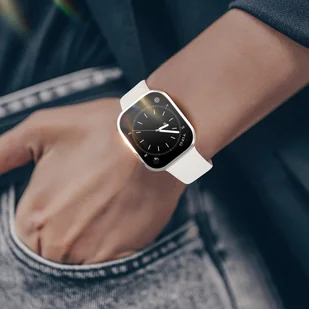 Dux Ducis Hamo etui do Watch 7 41mm metaliczny pokrowiec na zegarek srebrny - Akcesoria do smartwatchy - miniaturka - grafika 9