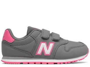 Buty dziecięce NB PV500NGP 500 Szare - Buty dla dziewczynek - miniaturka - grafika 1