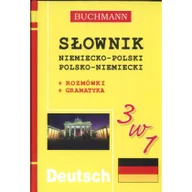 Książki do nauki języka niemieckiego - Słownik 3w1 niemiecko polski polsko niemiecki Używana - miniaturka - grafika 1