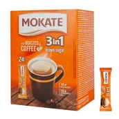 Kawa - Napój Kawowy 3w1 Instant Brown Sugar 3in1 Mokate Mix Kawowy BOX 24szt - miniaturka - grafika 1