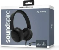 Słuchawki - Energy Sistem Soundspire Black - miniaturka - grafika 1