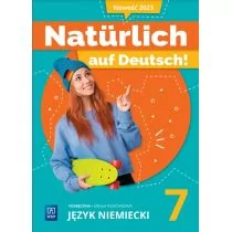 Natürlich auf Deutsch! Język niemiecki. Szkoła podstawowa. Klasa 7. Podręcznik - Książki do nauki języka niemieckiego - miniaturka - grafika 1