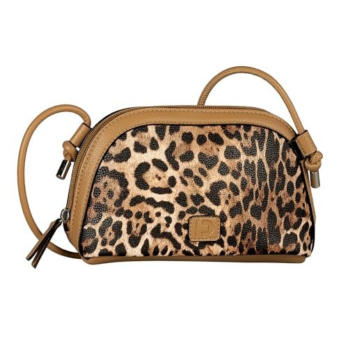 TOM TAILOR Denim Madelyn damska torba na ramię Crossbody Bag mała, brązowy, S