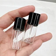 Pozostałe akcesoria kosmetyczne - TEMU Zestaw 2/3/4 sztuk pustych butelek z podstawą w płynie o pojemności 3 ml/0,1 oz do samodzielnego pakowania esencji i korektora kosmetycznego - - miniaturka - grafika 1