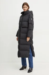 Guess kurtka puchowa FAUSTINE damska kolor czarny zimowa W4BL0F WGAE2 - Kurtki damskie - miniaturka - grafika 1