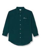 Koszule damskie - Wrangler Damska koszula ze sztruksu, Dark Matcha, XL - miniaturka - grafika 1