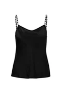 Koszulki i topy damskie - HUGO Women's Cermila-1 Top, Black1, 36 (DE) - miniaturka - grafika 1