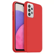 Etui i futerały do telefonów - OEM Futerał Soft Do Samsung Galaxy A33 5g Czerwony - miniaturka - grafika 1