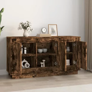 Szafka, przydymiony dąb, 102x35x55 cm, materiał drewnopochodny Lumarko! - Szafki do salonu Szafka, przydymiony dąb, 102x35x55 cm, materiał drewnopochodny Lumarko! - Szafki do salonu - miniaturka - grafika 4