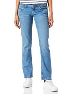 Spodnie damskie - Pepe Jeans Dżinsy damskie Gen, Niebieski (Denim-vs3), 24W / 30L - miniaturka - grafika 1