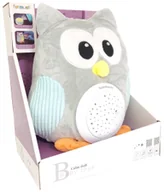 Projektory dla dzieci - INTERAKTYWNA PLUSZOWA SOWA 666-44 PROJEKTOR POZYTYWKA DO USYPIANIA PRZYTUL - miniaturka - grafika 1