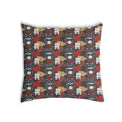 Poduszki - Poduszka Kotek Gravity 80x80 cm Wełna jodłowa - miniaturka - grafika 1