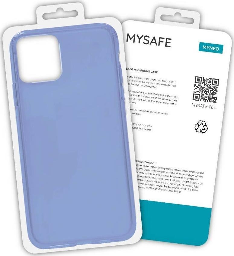 Mysafe MYSAFE ETUI NEO IPHONE 12 PRO MAX FIOLETOWY PUDEŁKO