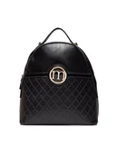 Plecaki - Monnari Plecak BAG5430-020 Czarny - miniaturka - grafika 1