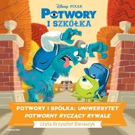Audiobooki dla dzieci i młodzieży - Potwory i spółka. Uniwersytet potworny. Ryczący rywale - miniaturka - grafika 1