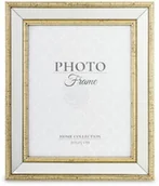 Ramki na zdjęcia - Ramka na zdjęcie zdjęcia złoto-srebrna glamour 32x26,5x3-21 168654 - miniaturka - grafika 1