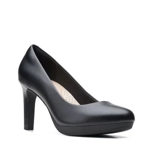 Clarks Ambyr Joy E [black leather] - rozmiar 37.5 - Półbuty damskie - miniaturka - grafika 1