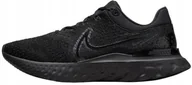 Buty sportowe męskie - Buty Męskie Nike React Infinity Run Flyknit 3 czarne DH5392-005 r.41 - miniaturka - grafika 1