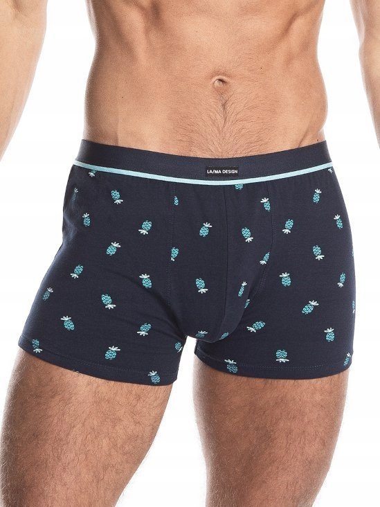 LAMA Bokserki męskie GRANATOWE r. M