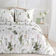 Pościel - Komplet pościeli bawełnianej Vaness 140 x 200 cm + 70 x 80 cm wielokolorowy - miniaturka - grafika 1